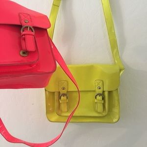 Retro Neon candy color satchel bundle / Lot